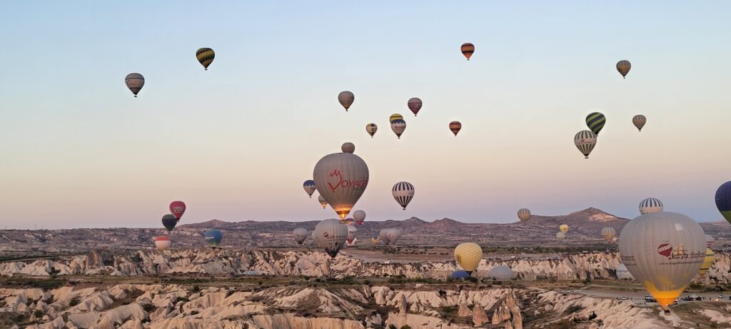 Balloons over Cappadocia