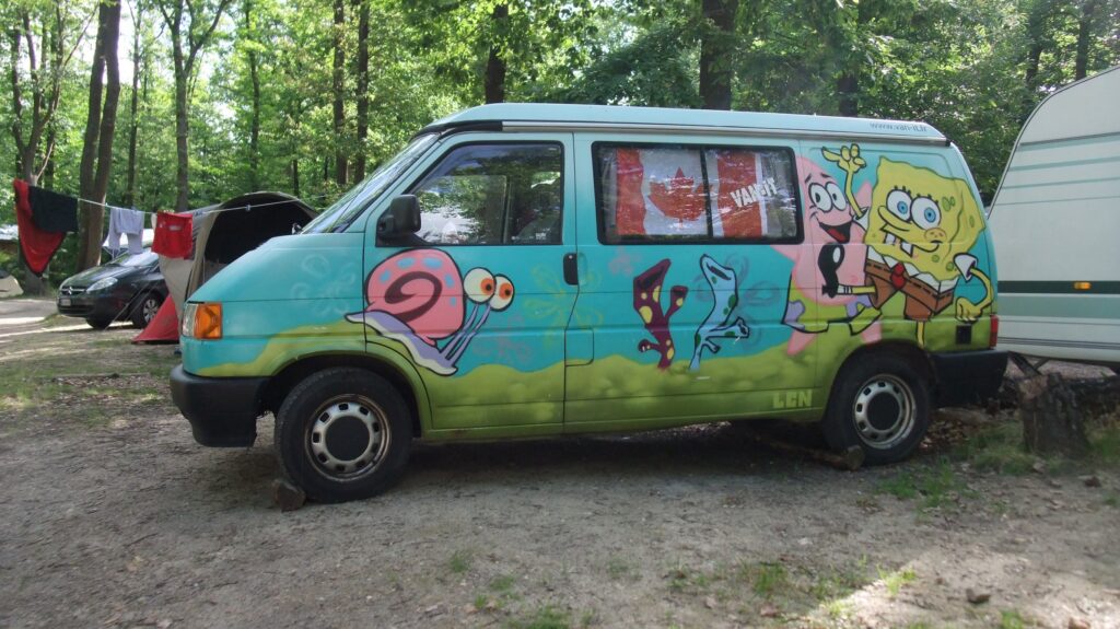 SpongeBob campervan